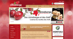 Desktop Screenshot of notrecanneberge.com